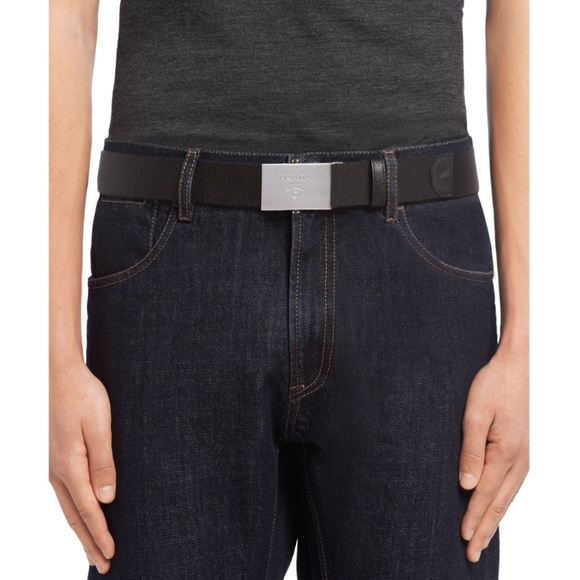 prada fabric belt
